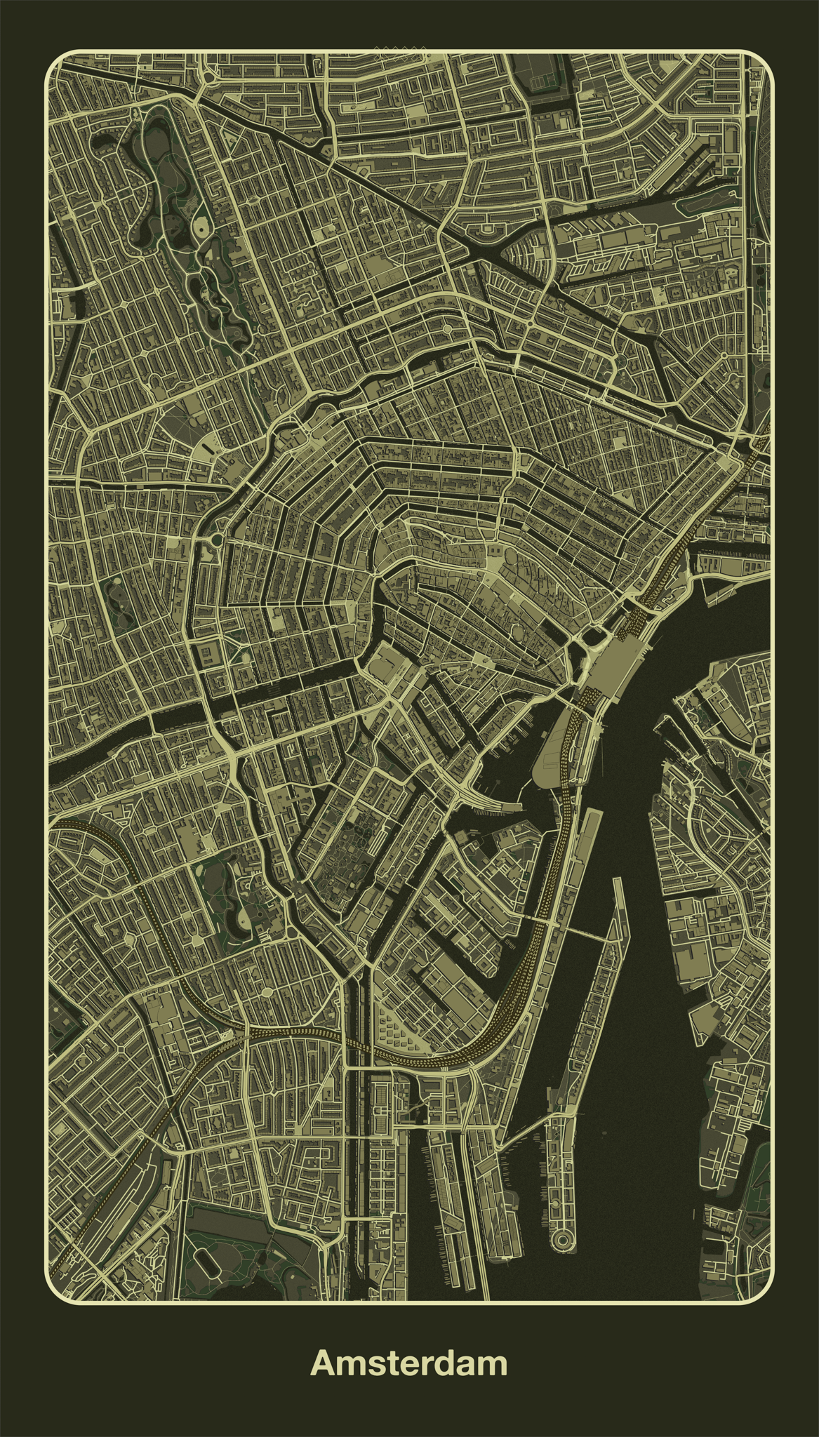 Badlaken Amsterdam vintage
