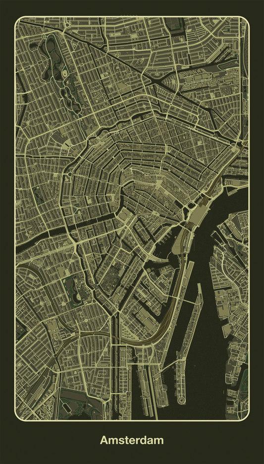 Badlaken Amsterdam vintage