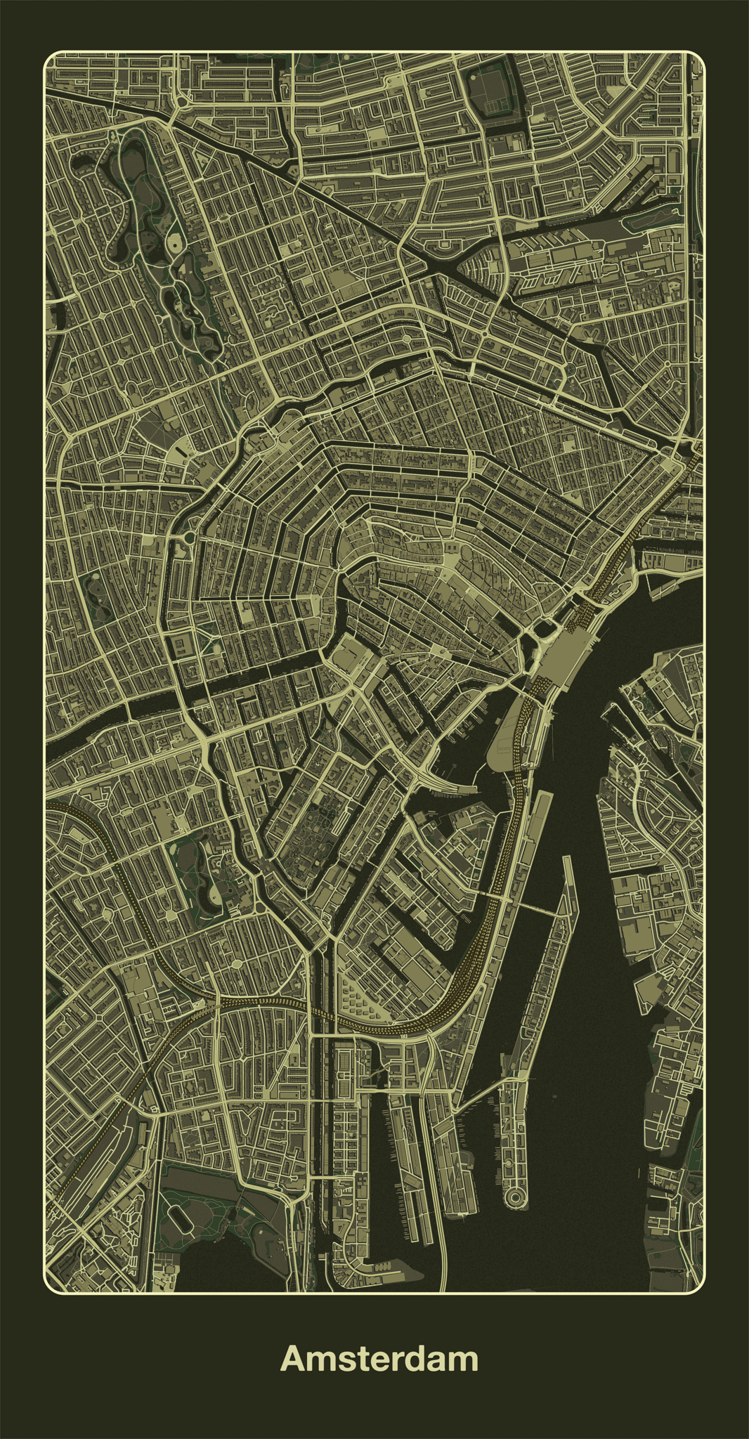 Badlaken Amsterdam vintage